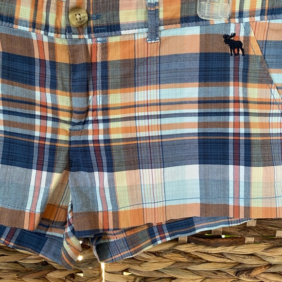 Abercrombie and Fitch Plaid Shorts - Picture 2 of 5